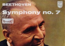 PHILIPS HI-FI STEREO - BRUNO WALTER - BEETHOVEN - SYMPHONIE NR. 7 - HOLLAND NM