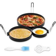 Anelli Pancake Multitaglie Cucinare Diversi Articoli Colazione Contemporaneament