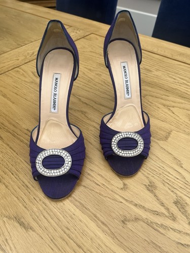 Manolo blahnik sedaraby - sedaraby, viola