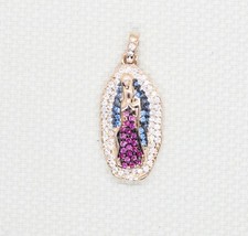 CIONDOLO ARGENTO MADONNA DI