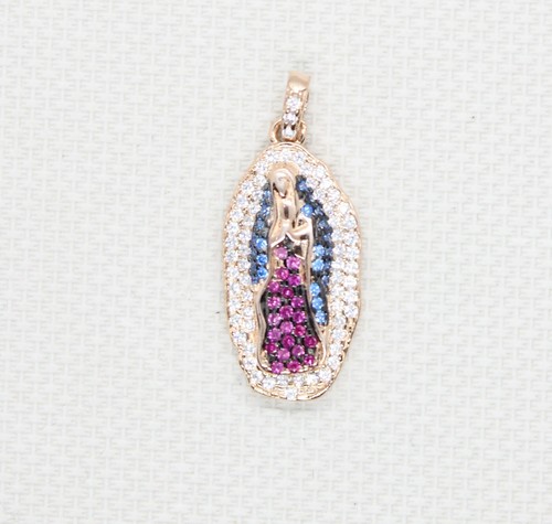 Ciondolo argento madonna - argento,