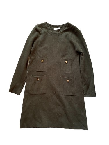 Abito maglia zara - zara, verde