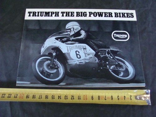 Brochure moto triumph - brochure,