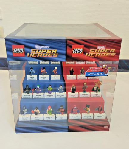 Lego store display super - display,