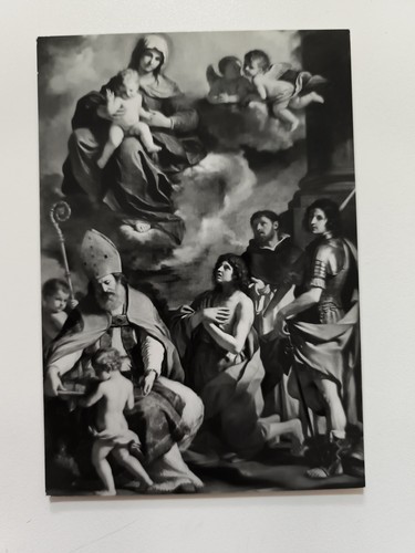 Guercino madonna col - madonna,