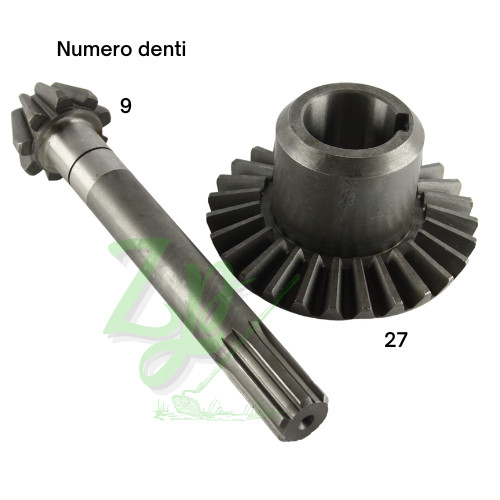 Coppia conica pignone corona - conica,