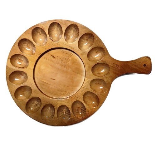 Portauova legno con - in,