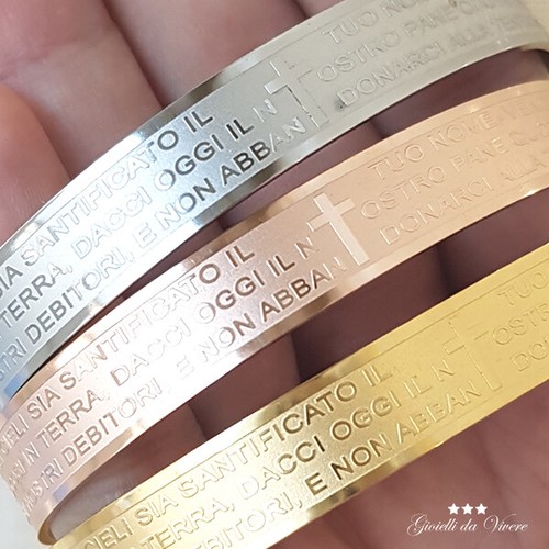 Bracciale padre nostro ave - bracciale,