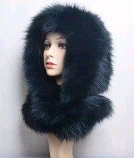 Cappello Sciarpa In Pelliccia