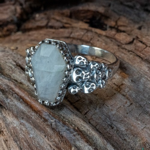 Opalite bara anello teschio - bara, &