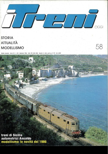 Treni oggi rivista - oggi, mensile