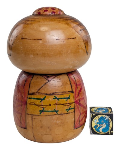 Bambola creativa kokeshi - bambola,