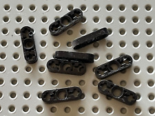 8 x LEGO TECHNIC black Beam 3 x 0.5 Liftarm ref 6632 / 8458 8461 8466 8279 8275