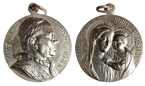 Medaglia papale pio - pio, primo