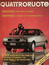 Quattroruote 374 dicembre 1986 Prova Alfa Romeo Alfa 33 1.8 TD - 1.3 S