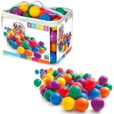 Intex Set 100 Palline Colori Assortiti Cm 8 49600