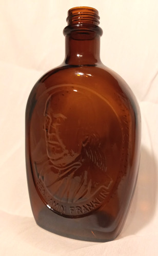 Bottiglia sciroppo vintage