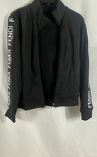 Fendi Women's Black Roma Logo