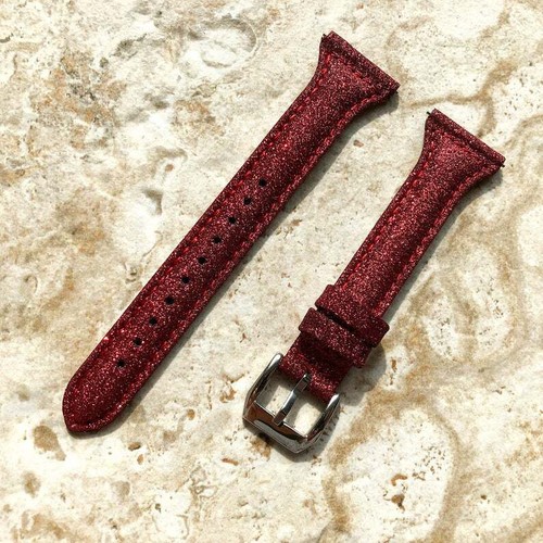 Rosso glitter sottile pelle - rosso,
