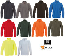 JRC MALMO Micro Pile Felpa Mezza Zip Corta Collo Alto Poliestere Invernale Uomo