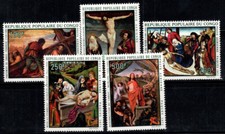 Congo 1971 Michel 282-286 nuovo di zecca 100% posta aerea arte, Pasqua