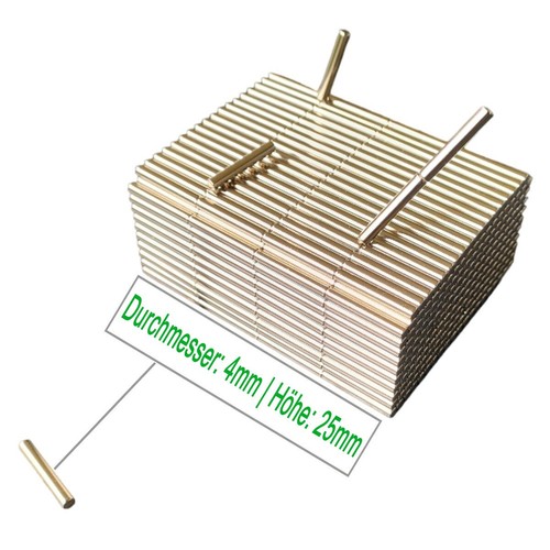 Neodym stab ø4x25mm n52 - stab,