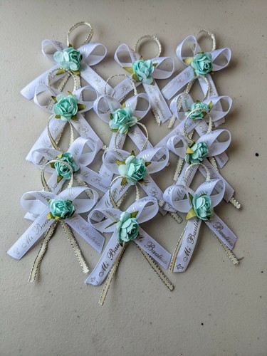 Moñitos para bautizo - 12,