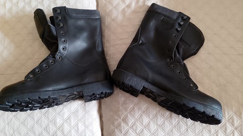 Anfibi militari cuoio - ,