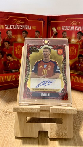 Dani olmo autógrafo - dani, /50