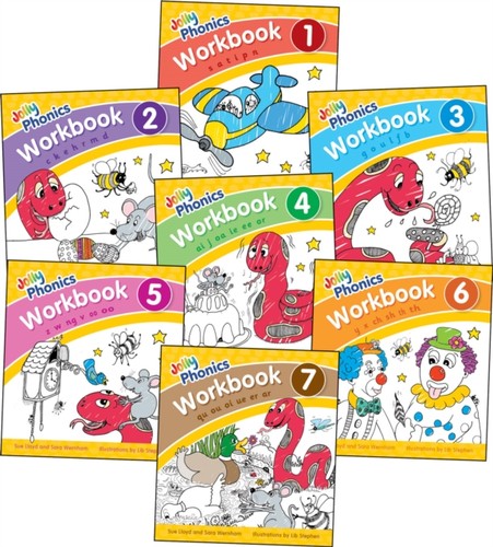 Jolly phonics workbooks by - phonics,