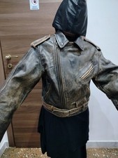 Giacca In Pelle Vintage Per