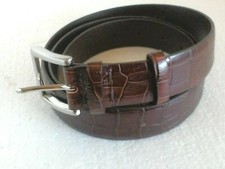 Cinta made in italy vera pelle