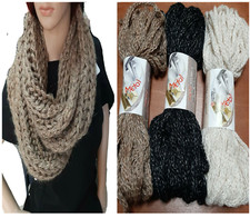 GOMITOLO LANA 34% CUCIRINI TRE