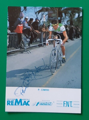 Cyclisme carte cycliste paolo - cyclisme,