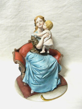Statuetta Capodimonte - Madonna con Bambino BRUNO MERLI