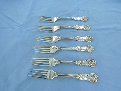 Antico set sei forchette - antico,
