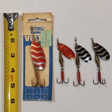 Lotto 4 esche da pesca vintage