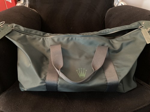 Rolex green bag - green, new