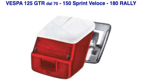 Fanale posteriore tetto - tetto, grigio