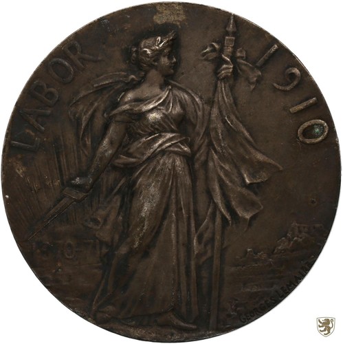 Francia medaglia 1910 - francia,