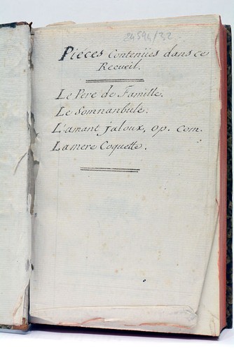 Trois pièces thèâtre - de,