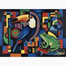 Quadro Moderno Astratto