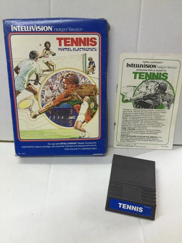 Mattel electronics tennis - mattel,