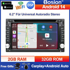 Autoradio Doppio Din per Universale GPS NAVI DAB+ Wifi USB Carplay DVD Android 14