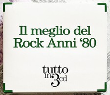 VARI BOX SET 3 CD "IL MEGLIO DEL ROCK ANNI '80" 2015 SONY/COLUMBIA 88875109082