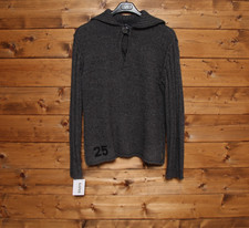 Maglione ARMANI JEANS tg. M Usato (Sa2076) Grigio Vintage Maglia invernale