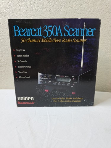 Bearcat 350a scanner canali - bearcat,