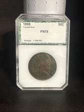 1808 50c Busto Cappato Mezzo