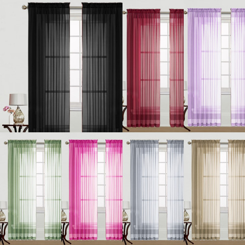 Pezzi bellissime tende - pezzi, voile
