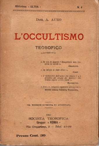 Occultismo teosofico a - teosofico,